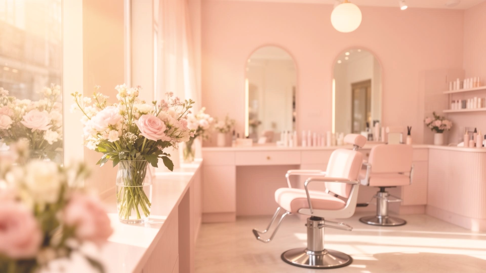 Interieur van Salon KaRé in Stompetoren